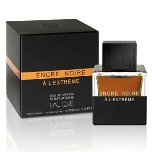 Lalique Encre Noire A L' Extreme EDP 3.3 oz 100 ml Men