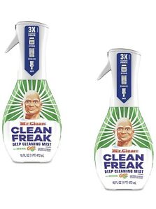 4 Pack Mr. Clean Clean Freak Deep Cleaning Mist Multi-Surface