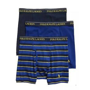 Polo Ralph Lauren 3-Pack Classic Fit Boxer Briefs Rl2000 Red W