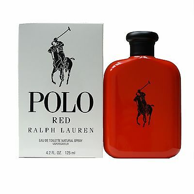 Polo Red Ralph Lauren Eau De Toilette 4.2 oz TESTER in white box