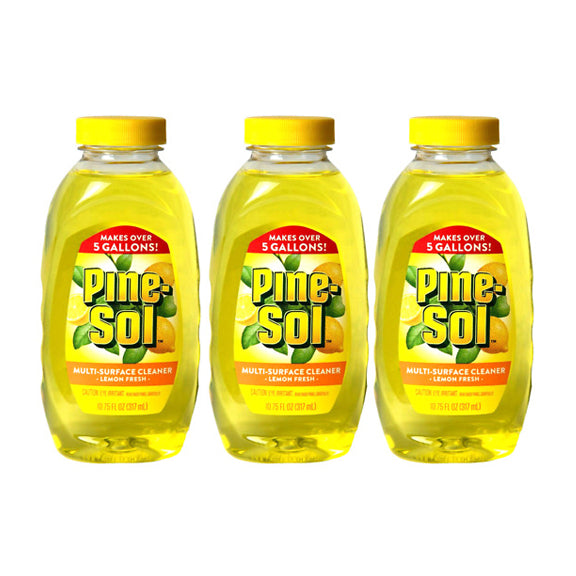 Pine-Sol Multi-surface Cleaner Lemon Fresh (Make over 5 GALLONS) 10.75 oz "3-PACK"