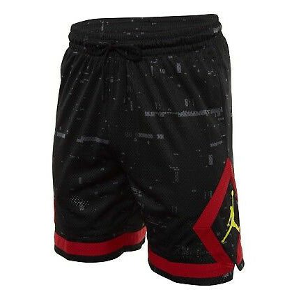 Jordan Sportswear Last Shot Diamond Mesh Men's Shorts Gym Black/Red (AQ0620-687)