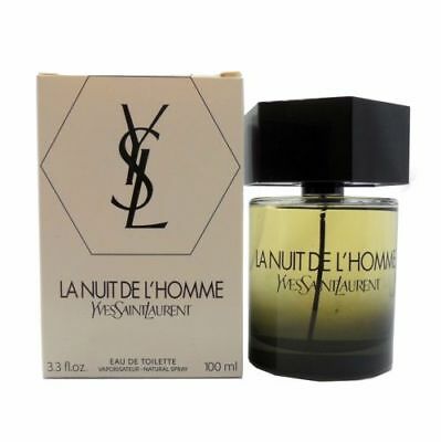 Yves Saint Laurent La Nuit De L'Homme EDT 3.3 oz 100 ml TESTER in white box Men
