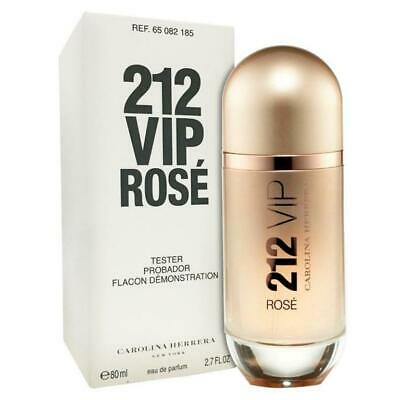 Carolina Herrera 212 VIP Rose EDP 2.7 oz 80 ml Women TESTER in white Box