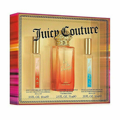 Juicy Couture OH SO ORANGE 3 pc Gift Set
