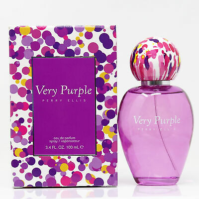 Very Purple Eau De Parfum Spray 3.4 oz (Women) By Perry Ellis