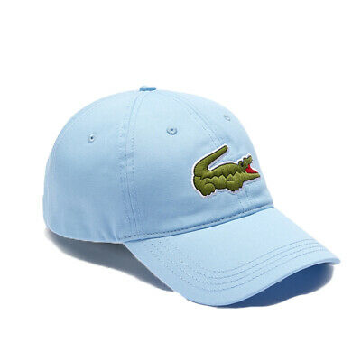 Lacoste Authentic Big Croc Mens Light Blue Strapback Hat