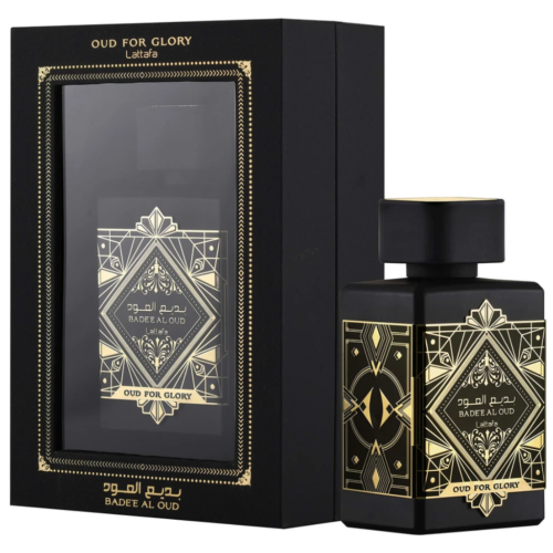 Oud For Glory Eau De Parfum Spray By Lattafa 3.4 oz 100 ml