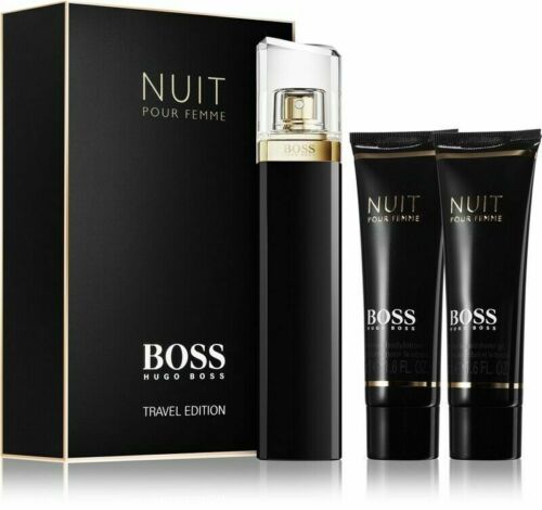 Boss Nuit Women 3 Piece Gift Set EDP 2.5 oz
