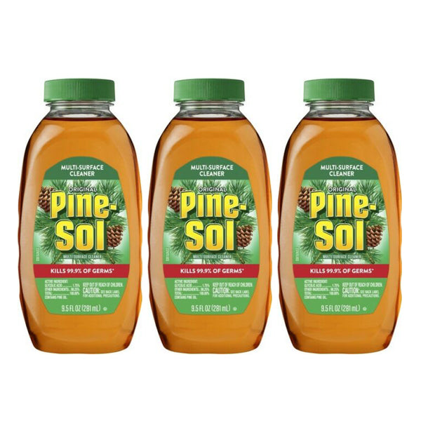 Pine-Sol Original Disinfectant Multi-Surface Cleaner 9.5 oz "3-PACK"