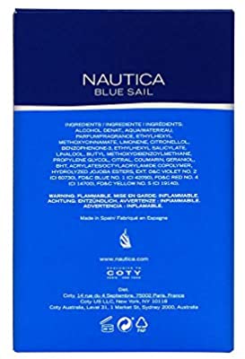 Nautica Blue Sail 3.4 oz. 100 ml Eau de Toilette Spray for men