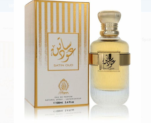 Aayan Satin Oud Eau De Parfum Spray 34 Oz For Women