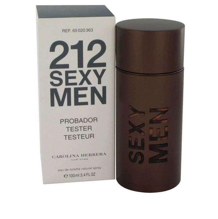 Carolina Herrera 212 Men Sexy Eau De Toilette Spray 3.4oz TESTER BOX –  Rafaelos