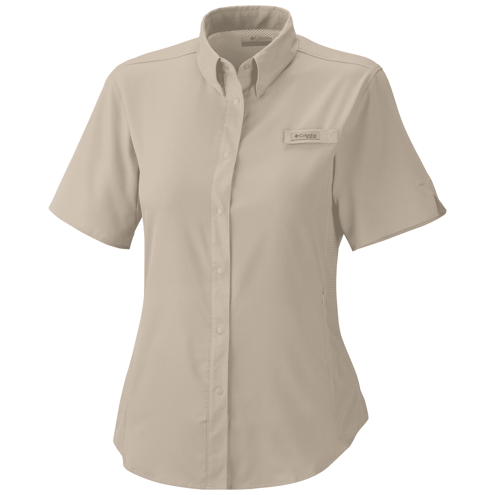 Columbia Tamiami II PFG Short Sleeve Shirt Fossil (FL7277) X-SM –