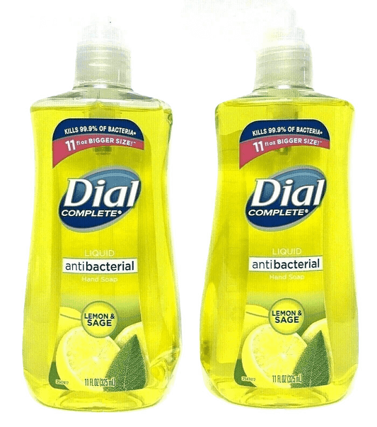Dial Complete Liquid Hand Soap 11 oz Lemon and Sage (2 PACK)