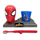 Spiderman Great Smile Toothbrush Set, Toothbrush Holder, Toothbrush & Rinse Cup