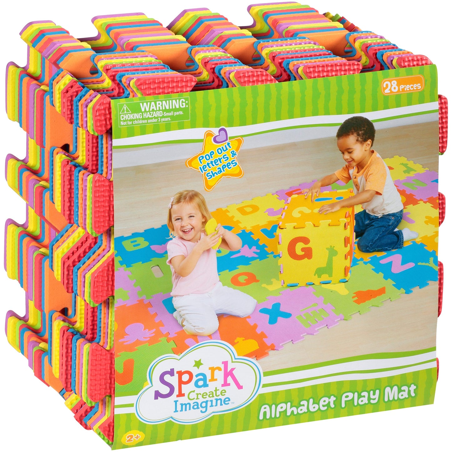 Spark Create Imagine Alphabet Play Mat, 2+ Years, 28 Pieces