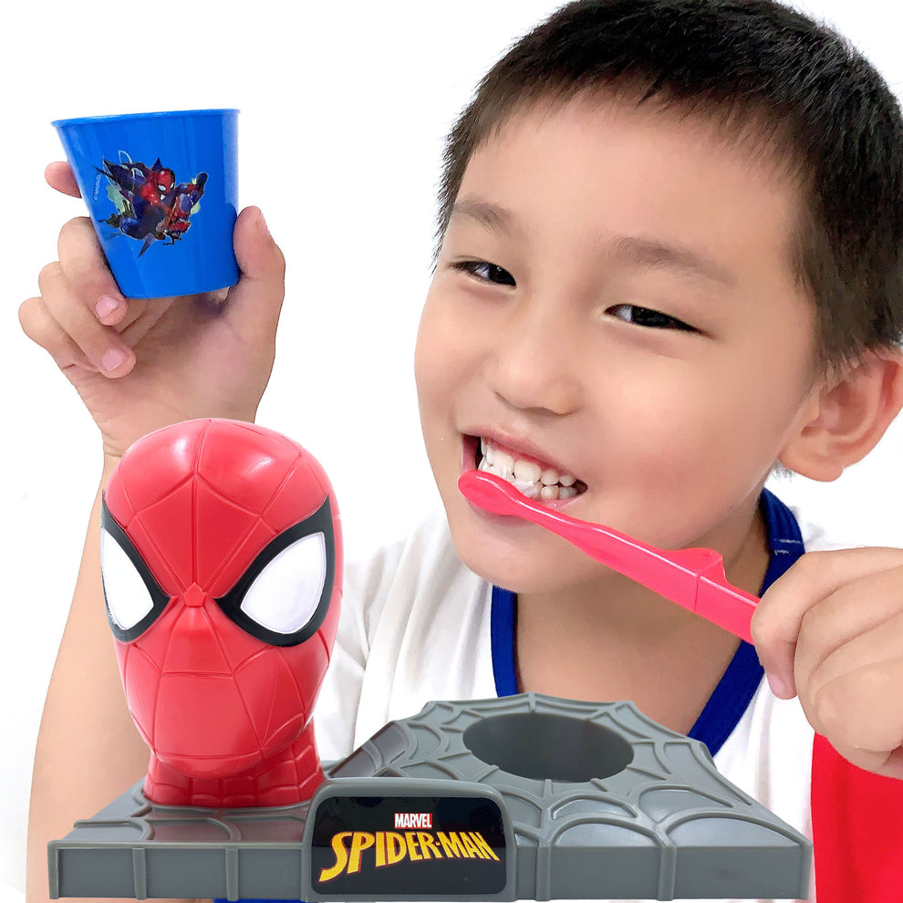 Spiderman Great Smile Toothbrush Set, Toothbrush Holder, Toothbrush ...