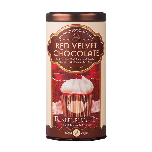 The Republic of Tea Red Velvet Chocolate 36 Cups