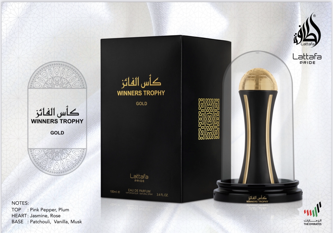 Al Khas Winners Trophy Gold By LATTAFA PRIDE Eau De Parfum Spray 3.4 oz 100 ml