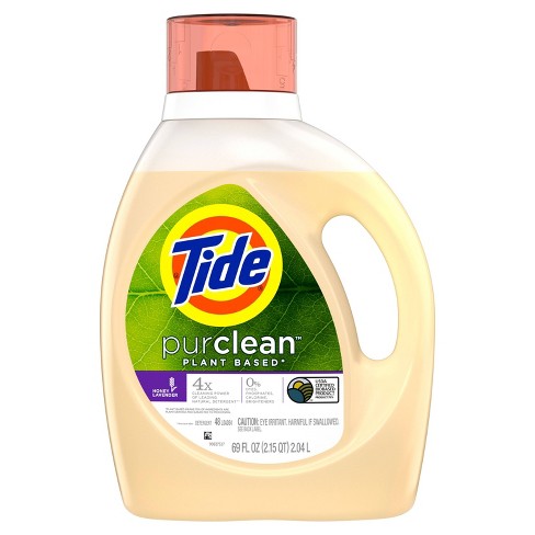 Tide Purclean Honey Lavender Liquid Laundry Detergent 69 fl oz