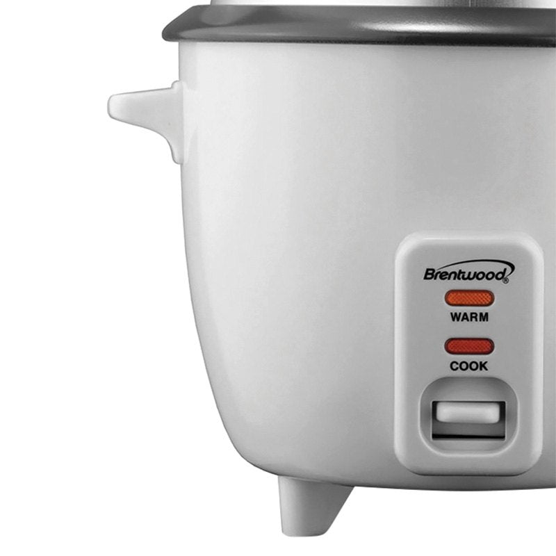 Brentwood Ts-380s - 10-Cup Rice Cooker with Steamer