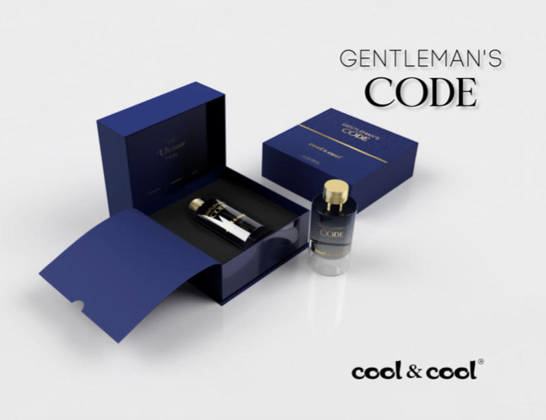 Cool & Cool Gentleman's Code Eau  De Parfum 3.4 oz 100 ml