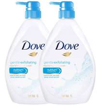Dove Gentle Exfoliating Body Wash 550 ml 18 oz "2-PACK"