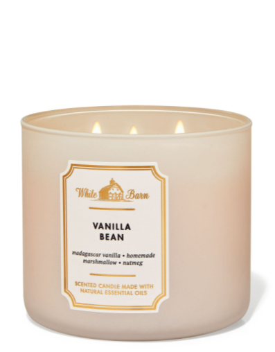 White Barn 3-Wick Candle Vanilla Bean