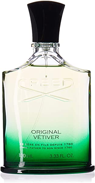 Creed Original Vetiver Eau De Parfum Spray, Cologne for Men, 3.3