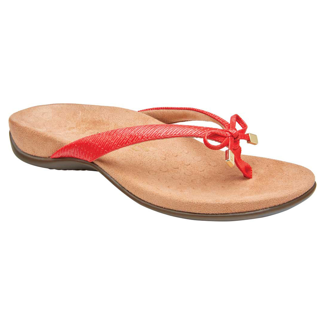 Vionic Bella Vionic Bella ll Toe Post Sandals Cherry – Rafaelos