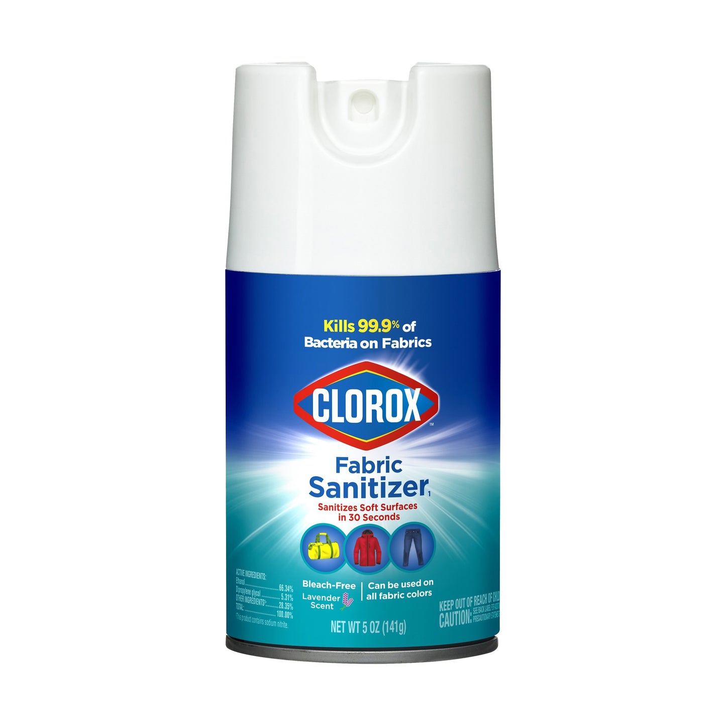 Clorox Bleach-Free Fabric Sanitizer, Lavender Scent, Aerosol  5 Ounces