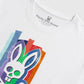 Psycho Bunny Mens Tatterford Graphic Tee White