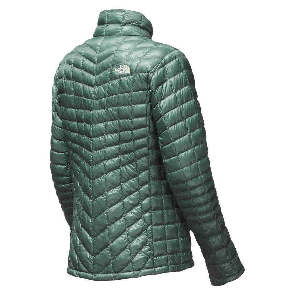 The North Face Women's Thermoball Full Zip Jacket Trellis Green/Borealis Print (NF00CTL4TNF)