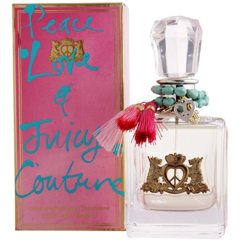 Juicy Couture Peace Love & Juicy Couture Eau De Parfum Spray, 3.4 oz